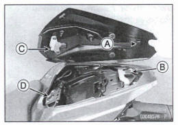 Pillion Seat Cow Installation (Equipped Models)