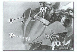 Upper Inner Fairing Removal 