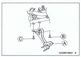 Rear Footpeg Bracket lnstallation