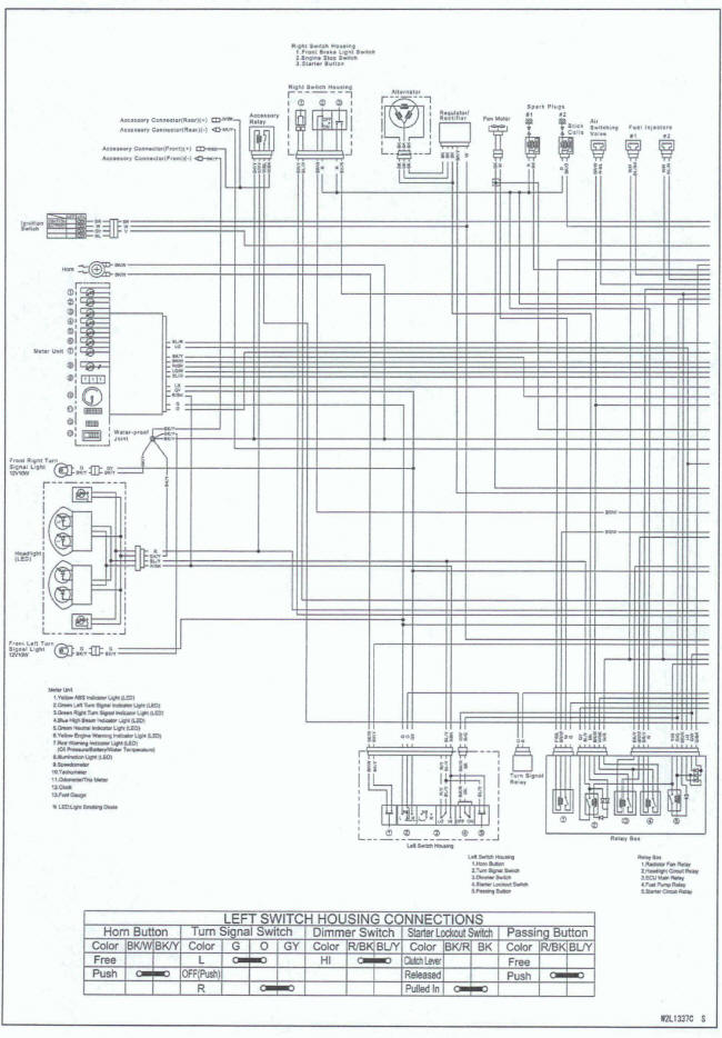 Wiring Diagram (EX400H) 