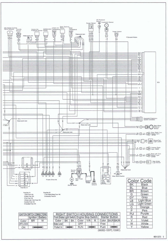 Wiring Diagram (EX400H) 