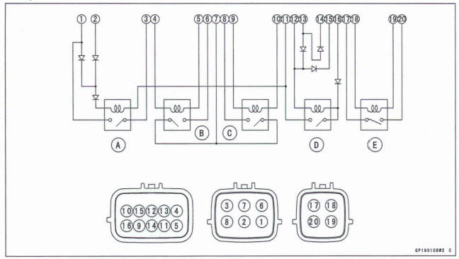 Relay Box Internal Circuit